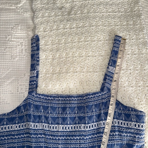 Vince Camuto Sleeveless Eyelet Fit & Flare Dress - Picture 10 of 10